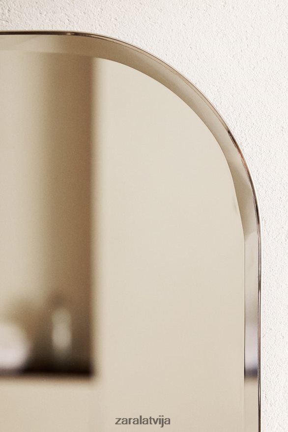 apaļa rāmja spogulis unisex Zara matēts sudrabs 6ZTV401700 Piederumi