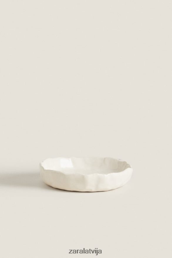 bu o keramikas ziepju trauks unisex Zara krēms 6ZTV401710 Piederumi