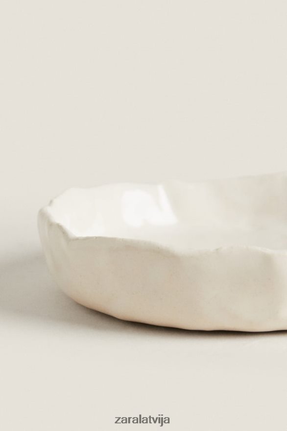 bu o keramikas ziepju trauks unisex Zara krēms 6ZTV401710 Piederumi