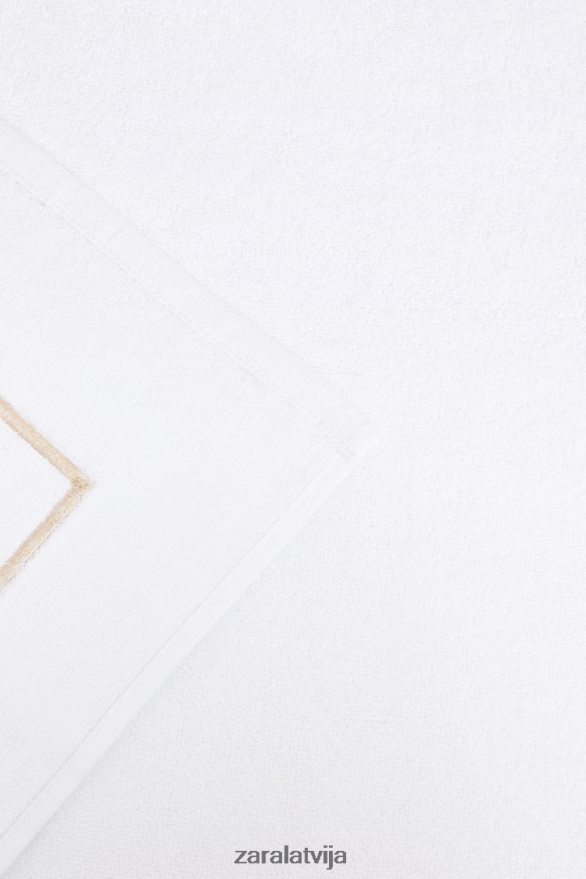 ķemmētas malas vannas paklājiņš unisex Zara bēšs 6ZTV401729 Piederumi