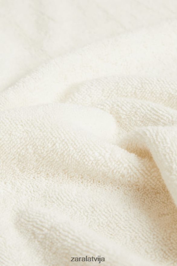 kokvilnas dvielis ar overloku unisex Zara pelēks/zils 6ZTV401737 Piederumi