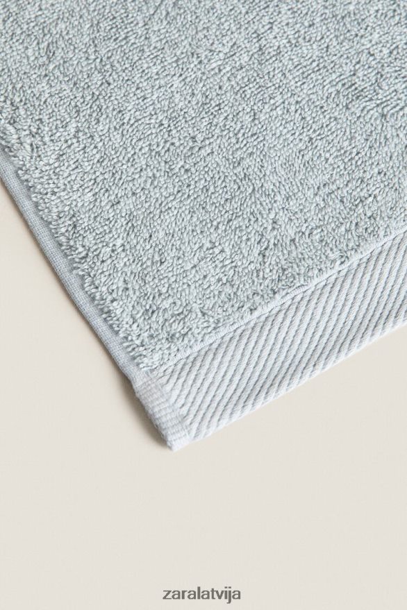 kokvilnas dvielis unisex Zara zils/pelēks 6ZTV401738 Piederumi
