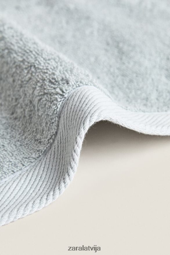 kokvilnas dvielis unisex Zara zils/pelēks 6ZTV401738 Piederumi