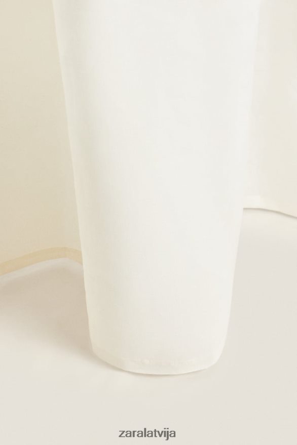 lina dušas aizkars unisex Zara austeru balts 6ZTV401702 Piederumi