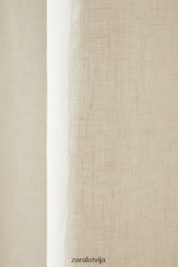 lina dušas aizkars unisex Zara austeru balts 6ZTV401702 Piederumi