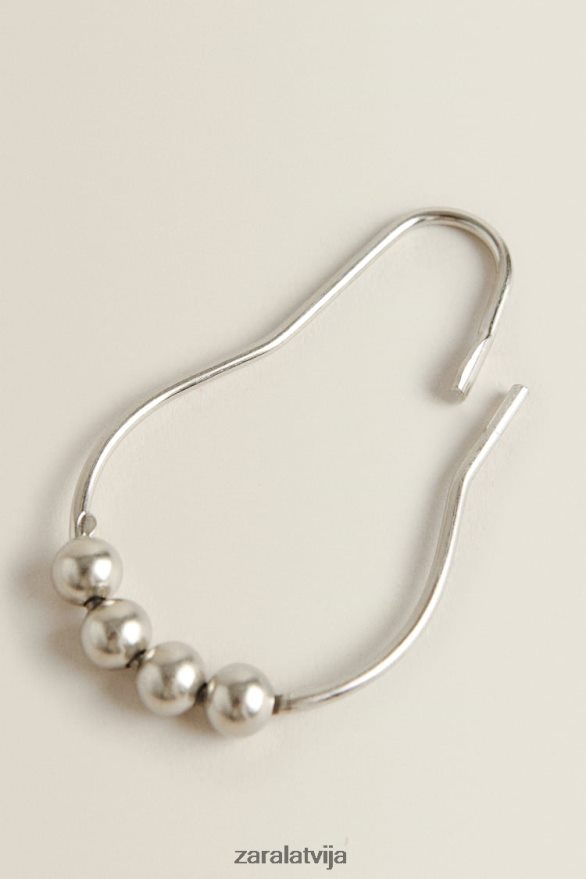 metāla aizkaru gredzeni unisex Zara daudzkrāsains 6ZTV401703 Piederumi