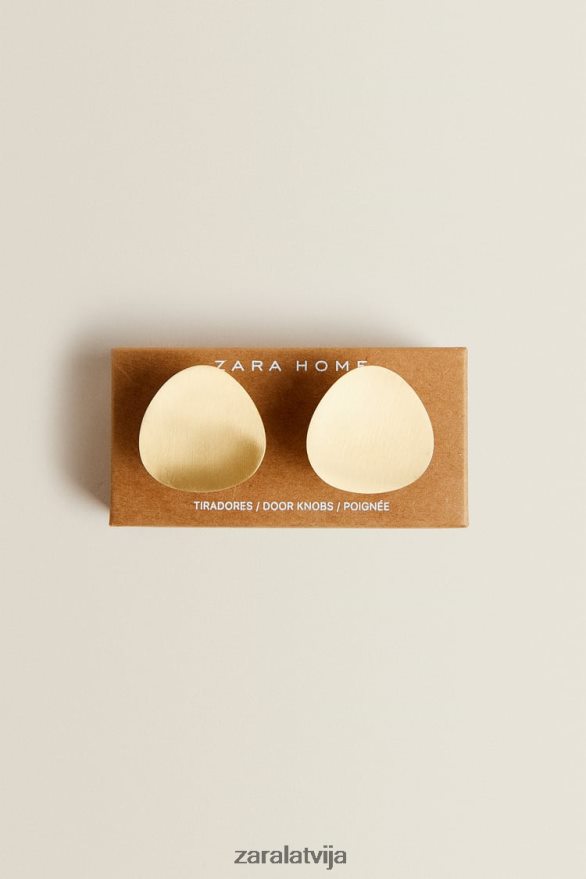 misiņa durvju rokturis (2 iepakojumā) unisex Zara zeltaini 6ZTV401744 Piederumi
