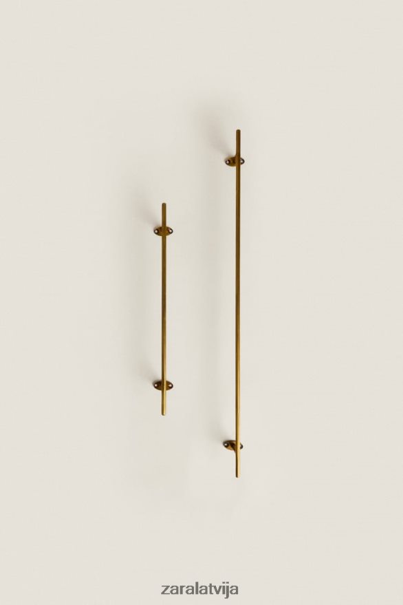 zelta krāsas tērauda dvieļu pakaramais unisex Zara zeltaini 6ZTV401741 Piederumi