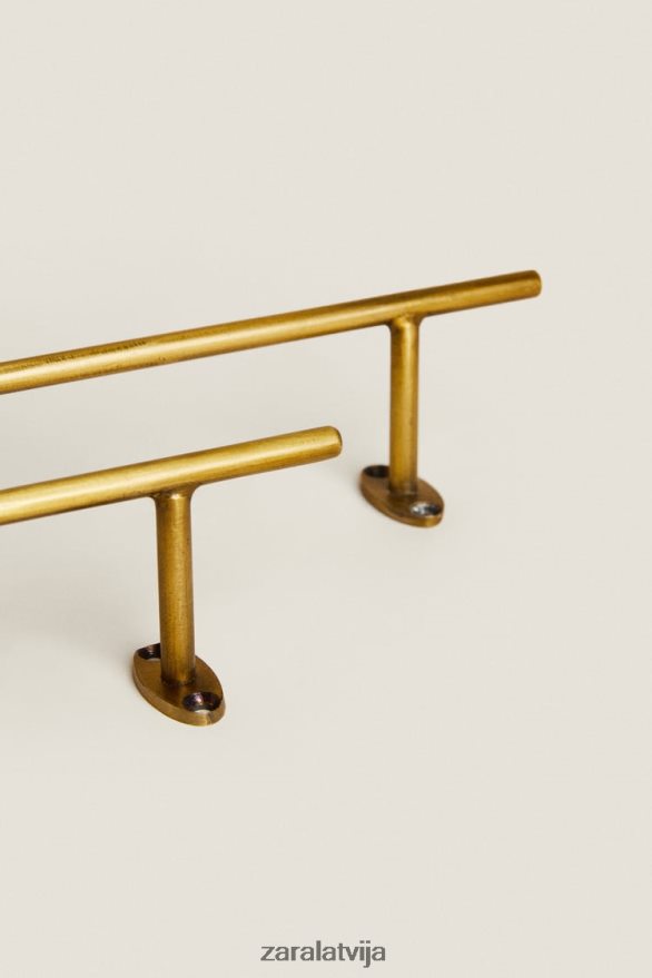 zelta krāsas tērauda dvieļu pakaramais unisex Zara zeltaini 6ZTV401741 Piederumi