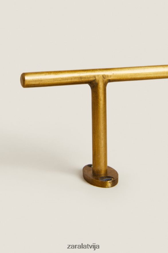 zelta krāsas tērauda dvieļu pakaramais unisex Zara zeltaini 6ZTV401741 Piederumi