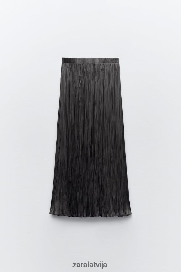 kroku midi svārki sievietes Zara pelēks 6ZTV40657 apģērbs