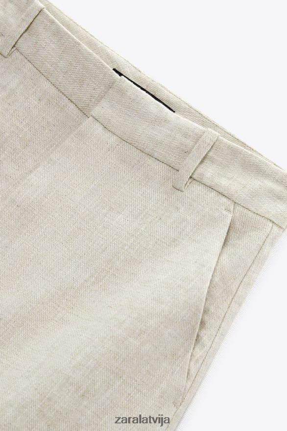 lina maisījuma skorts sievietes Zara smiltis 6ZTV40586 apģērbs