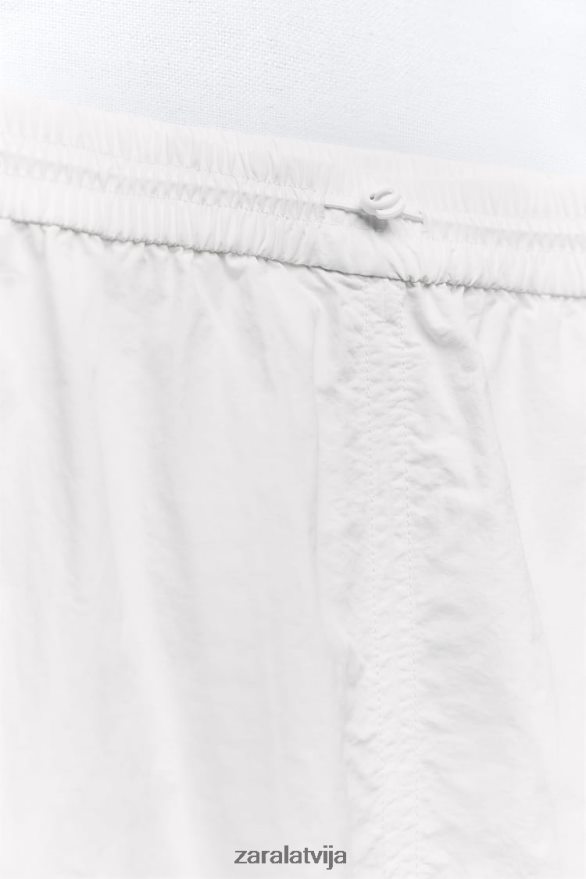 neilona midi svārki sievietes Zara balts 6ZTV40719 apģērbs