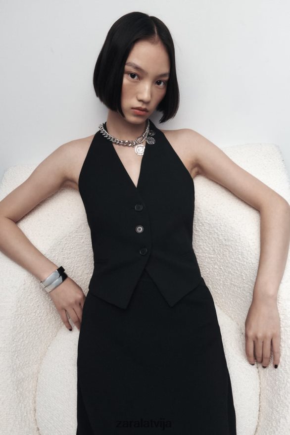 monētu saites kaklarota sievietes Zara Sudrabs 6ZTV40764 Piederumi