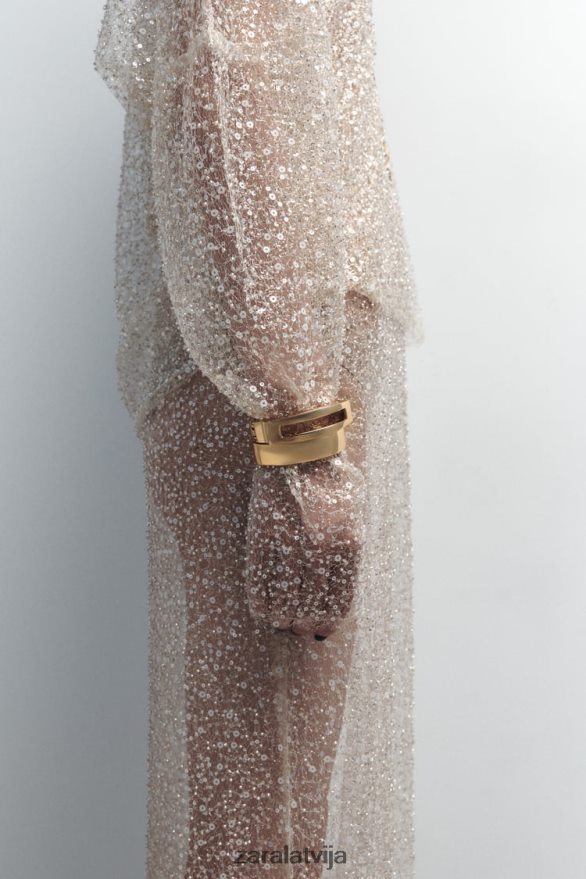 stingru rokassprādžu iepakojums sievietes Zara zeltaini 6ZTV40766 Piederumi