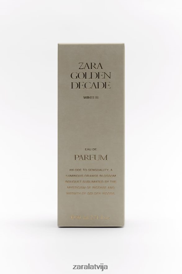 zelta desmitgades ziema 80 ml sievietes Zara oriģināls 6ZTV40771 Piederumi