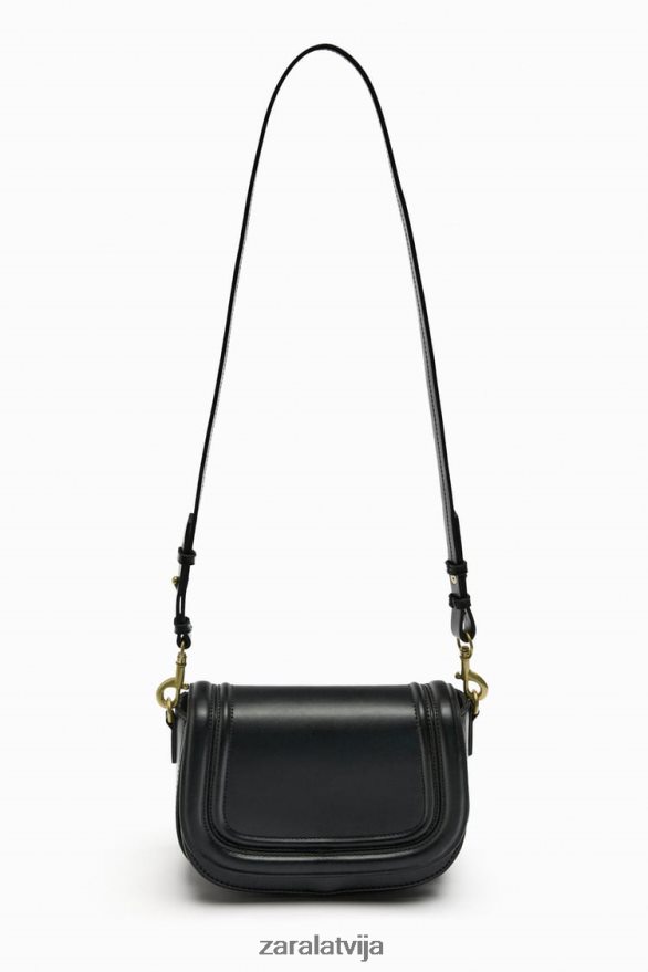 crossbody soma sievietes Zara melns 6ZTV40751 Piederumi