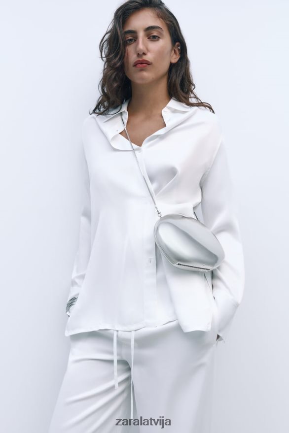 metāla kastes soma sievietes Zara Sudrabs 6ZTV40748 Piederumi