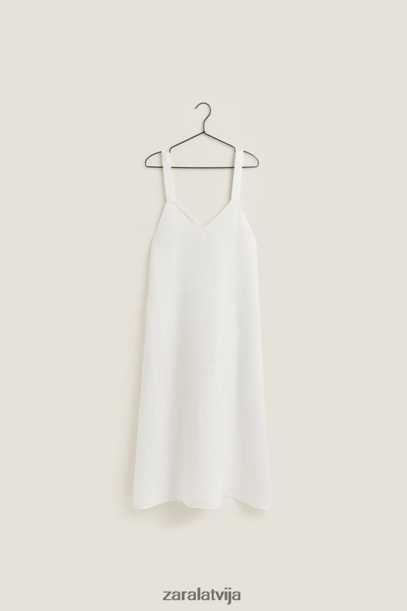 siksnu lina naktskrekls sievietes Zara ekru 6ZTV401817 apģērbs