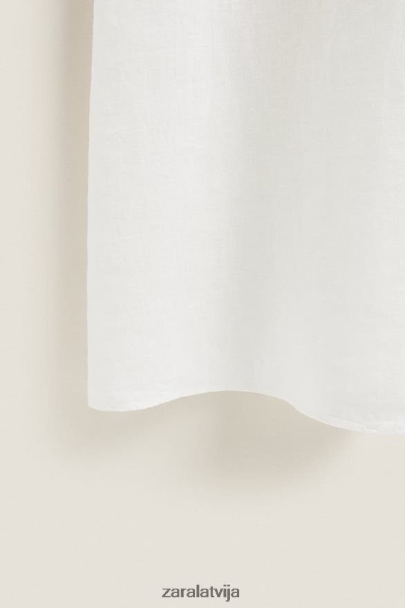 siksnu lina naktskrekls sievietes Zara ekru 6ZTV401817 apģērbs