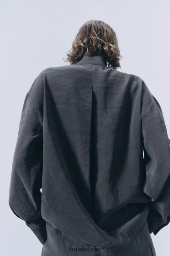 kroku virskrekls sievietes Zara pelēks 6ZTV40922 apģērbs