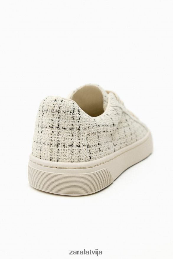 ikdienas auduma kedas sievietes Zara daudzkrāsains 6ZTV40734 apavi