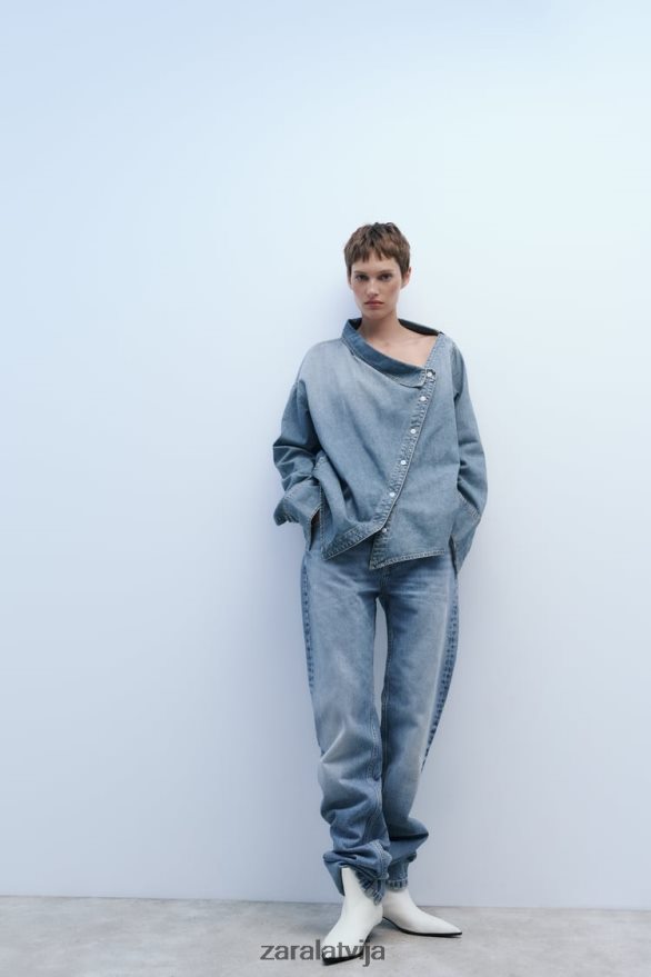 kaķēnu papēža puszābaki sievietes Zara balts 6ZTV40730 apavi