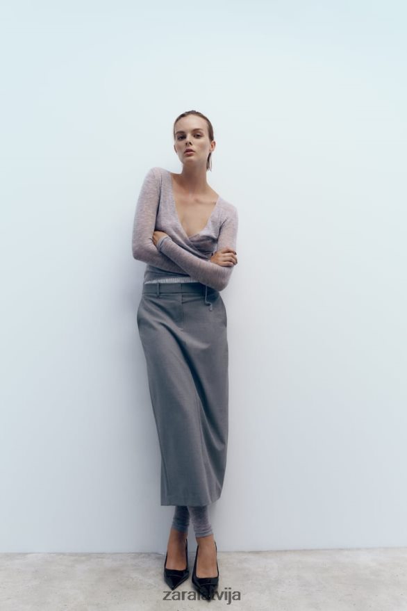 kurpes ar papēžiem sievietes Zara melns 6ZTV40735 apavi