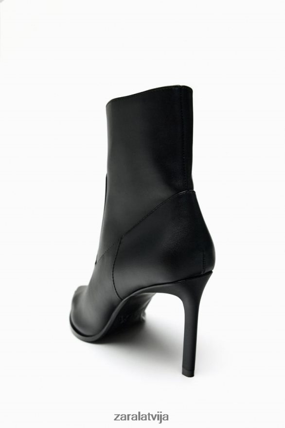 puszābaki ar smailiem papēžiem sievietes Zara melns 6ZTV40732 apavi