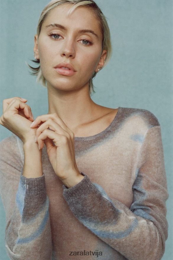 adīta kaklasaites krāsas kleita sievietes Zara daudzkrāsains 6ZTV40477 apģērbs