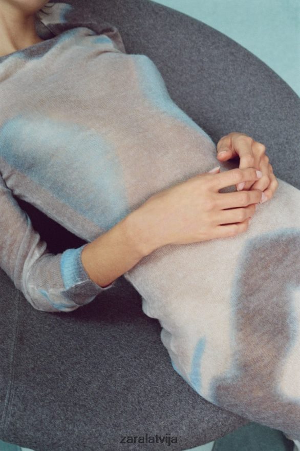 adīta kaklasaites krāsas kleita sievietes Zara daudzkrāsains 6ZTV40477 apģērbs