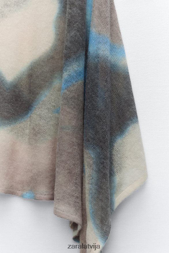 adīta kaklasaites krāsas kleita sievietes Zara daudzkrāsains 6ZTV40477 apģērbs