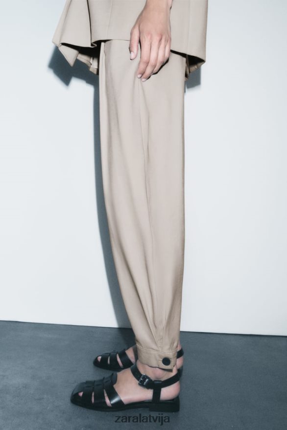 konusveida bikses sievietes Zara smiltis 6ZTV40903 apģērbs