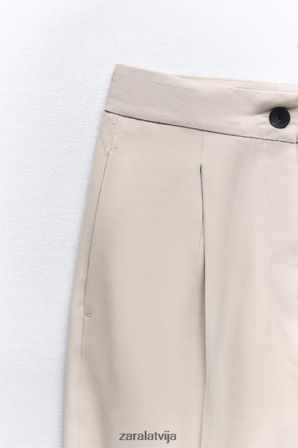 konusveida bikses sievietes Zara smiltis 6ZTV40903 apģērbs