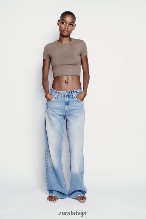 tops bez lencītēm sievietes Zara ūdele 6ZTV40285 apģērbs