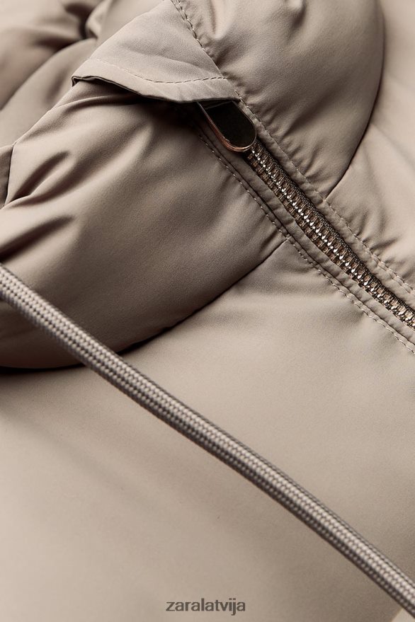 ūdens atgrūdoša vēja aizsargveste sievietes Zara ūdele 6ZTV40206 apģērbs