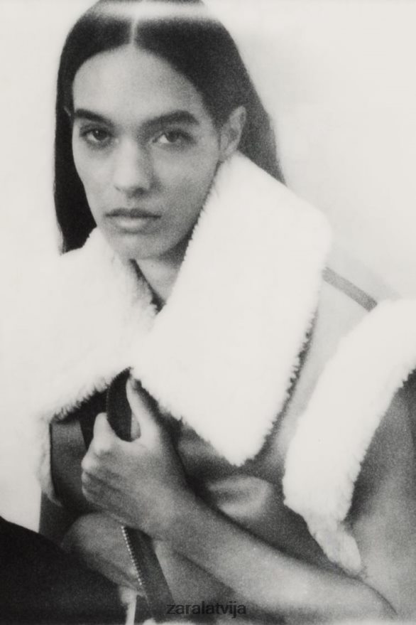 zw kolekcijas dubultā veste sievietes Zara brūns/tape 6ZTV40190 apģērbs