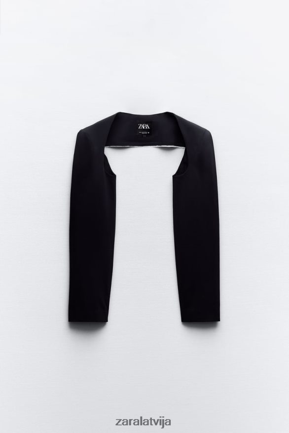 cauruļu roku sildītāji sievietes Zara tumša flote 6ZTV4087 apģērbs