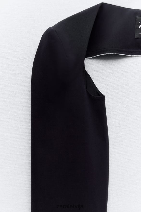 cauruļu roku sildītāji sievietes Zara tumša flote 6ZTV4087 apģērbs