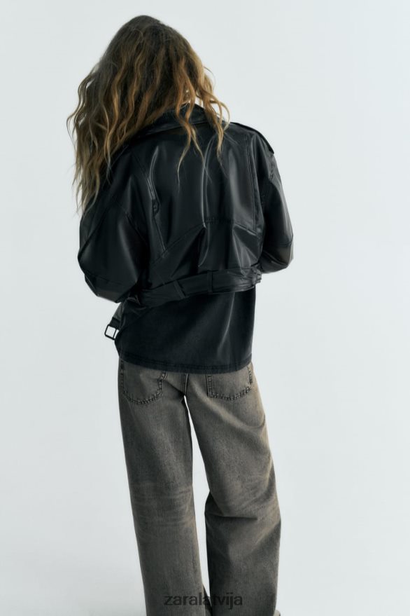 crop caurspīdīga jaka sievietes Zara oriģināls 6ZTV4094 apģērbs