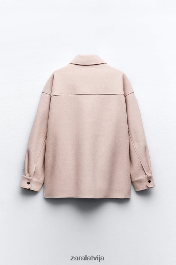 mīksts virskrekls sievietes Zara rozā 6ZTV4013 apģērbs