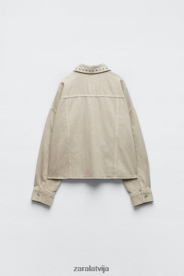 pīrsings apgriezts virskrekls sievietes Zara smiltis 6ZTV40102 apģērbs