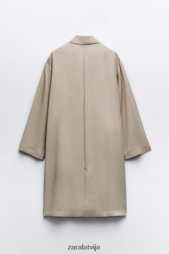 plūstošs trencis sievietes Zara ūdele 6ZTV4037 apģērbs