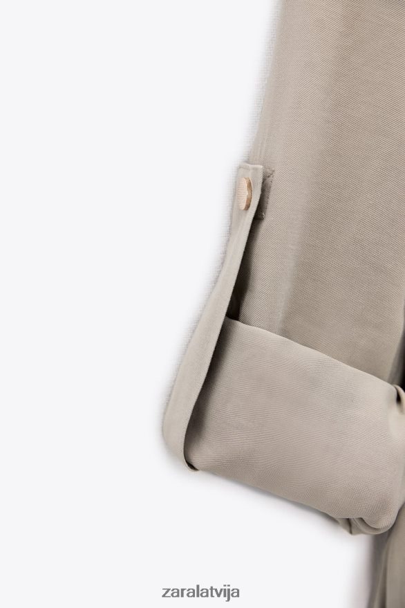 regulējams viduklis virskrekls sievietes Zara smiltis 6ZTV40100 apģērbs