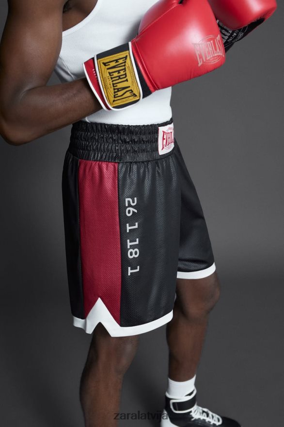 mūžīgie boksa šorti vīriešiem Zara melns 6ZTV401236 apģērbs