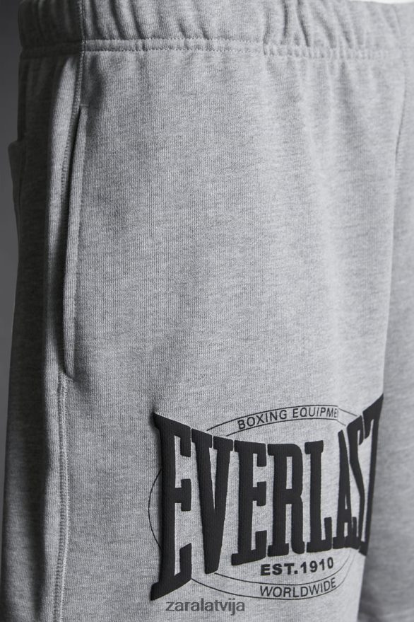 mūžīgie skriešanas šorti vīriešiem Zara pelēkais merģelis 6ZTV401235 apģērbs