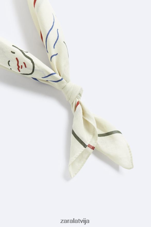 abstraktas drukas bandāna vīriešiem Zara dažādi 6ZTV401398 Piederumi