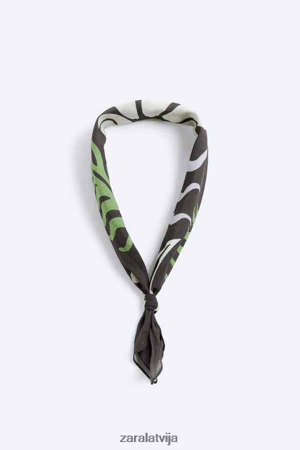 bandāna ar ziedu apdruku vīriešiem Zara daudzkrāsains 6ZTV401400 Piederumi