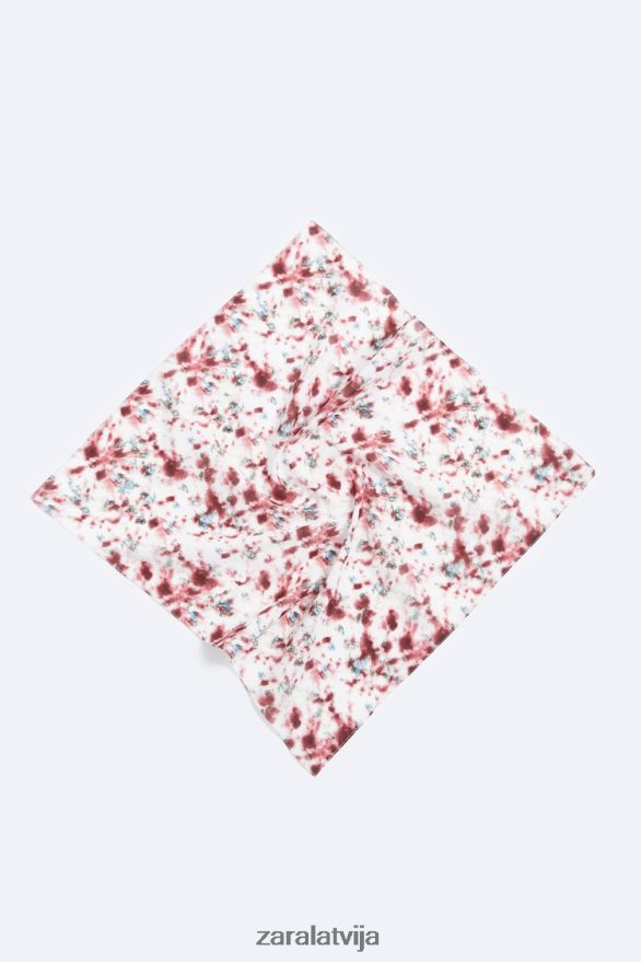 kaklasaites krāsas apdrukas bandāna vīriešiem Zara dažādi 6ZTV401399 Piederumi