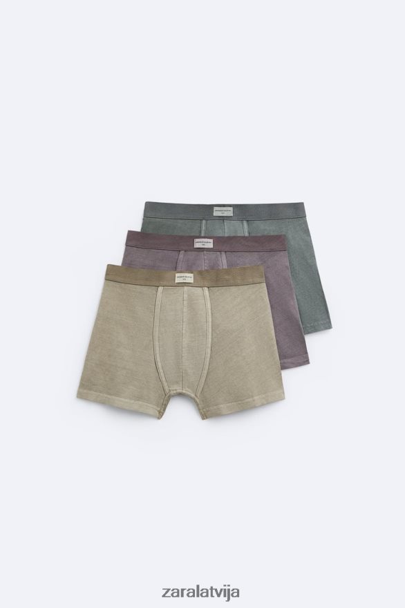 3 kombinēto bokseru komplekti vīriešiem Zara dažādi 6ZTV401429 Piederumi